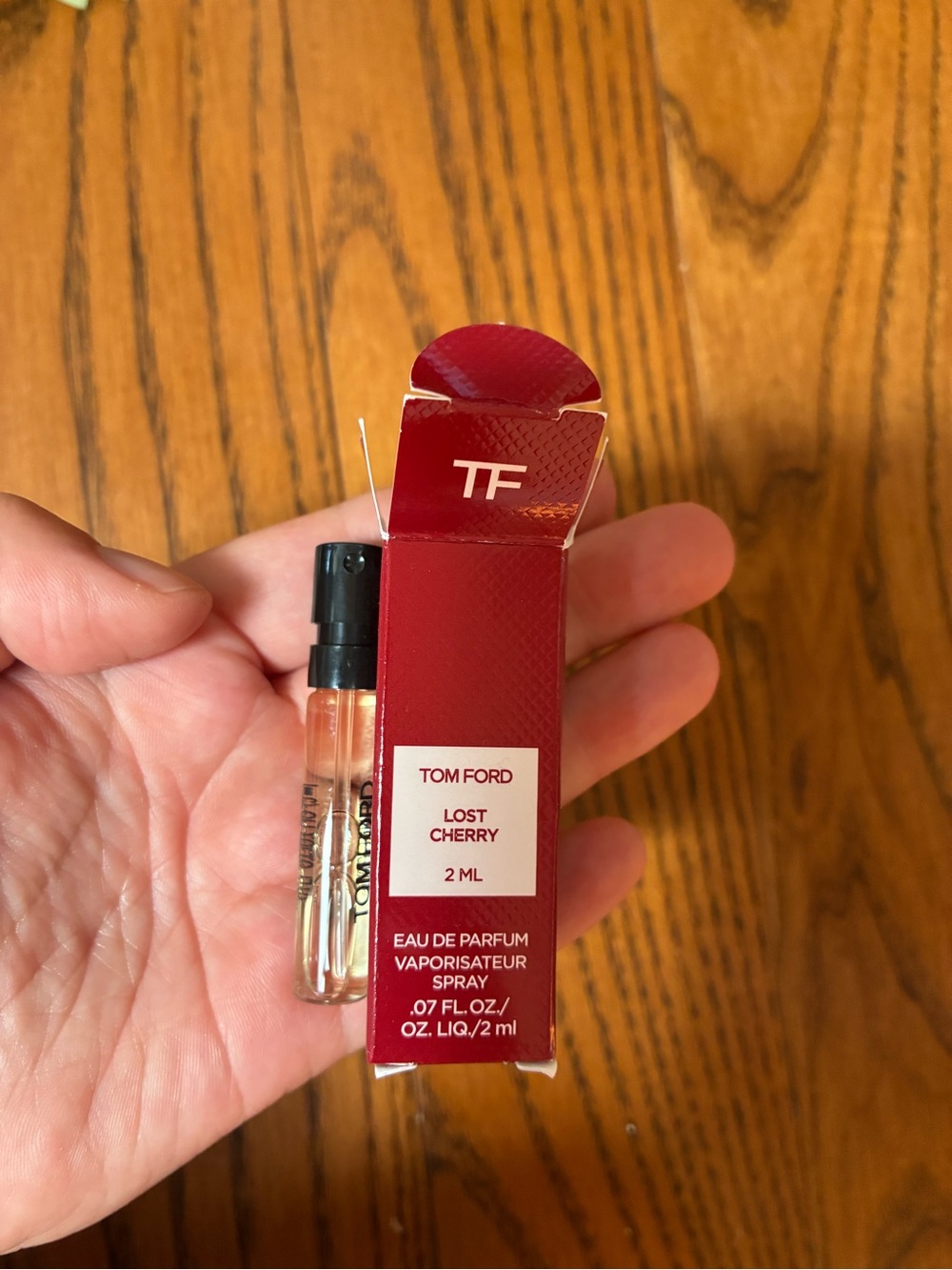 Tom Ford Lost Cherry 2ml EDP vial